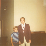 pastor mitchell & greg in 1975